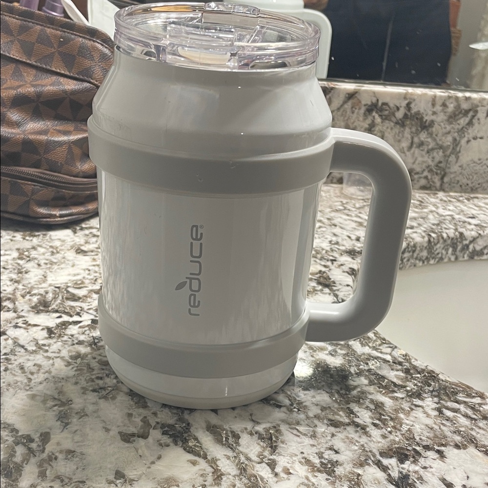 Reduce White Insulated Mug 50oz